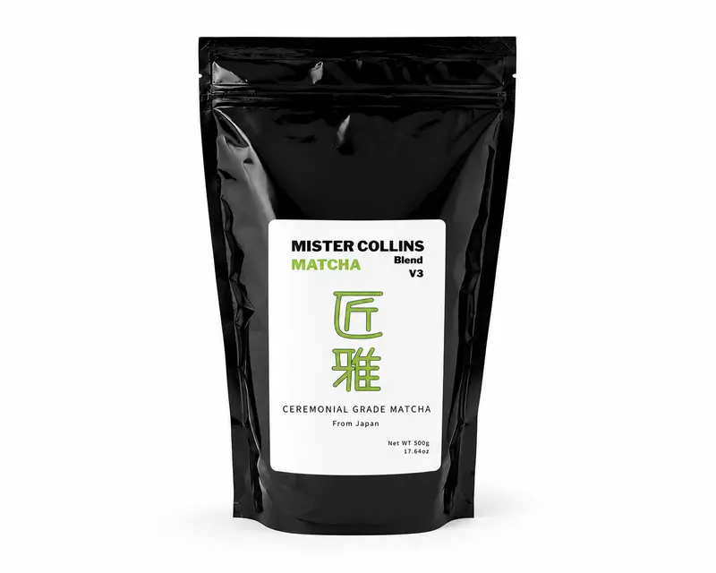 Mr. Collins Ceremonial Matcha Blend V3 – 500G Premium Powder 1