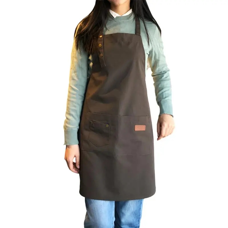 Natural Cotton Chef Apron 2