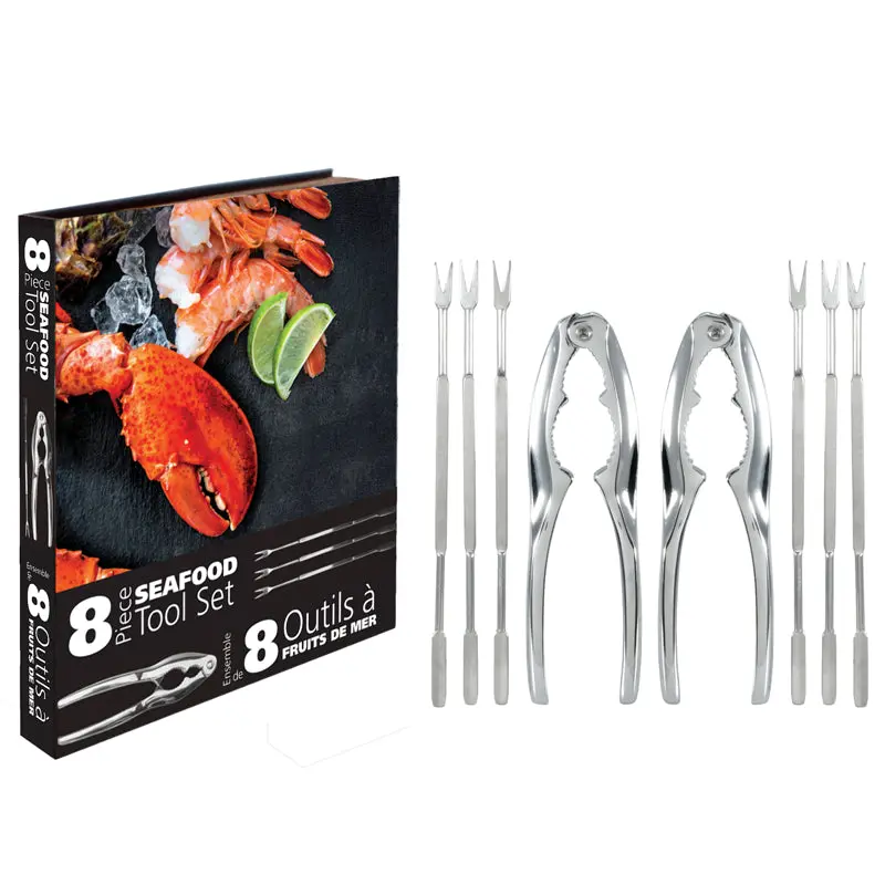 Natural Living 8-Piece Seafood Preparation Tool Set 1