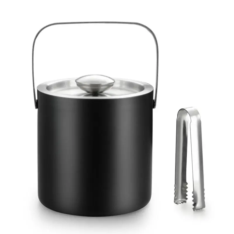 Natural Living Opera Insulated Ice Bucket With Stainless Tongs 1