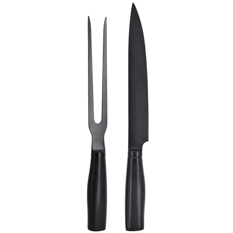 Natural Living Precision Carving Knife And Fork Set 1