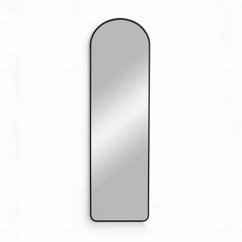 Neo Black Full-Length Dressing Mirror – 40X150Cm Hd Glass With Slim Metal Frame 1