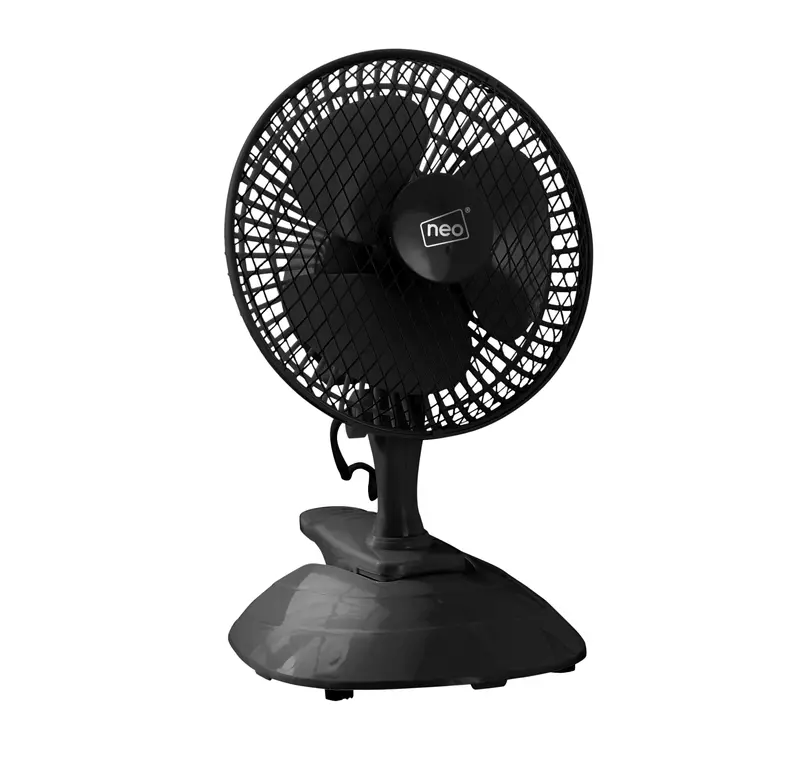 Neo Compact Clip-On Desk Fan – Black 1