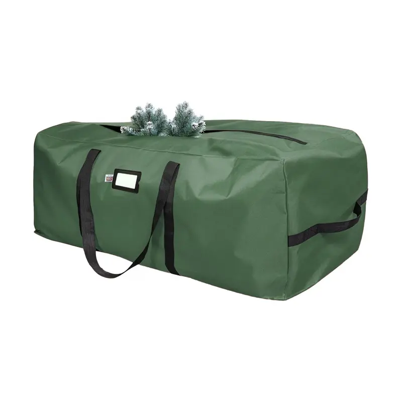 Neo Green Oversized Christmas Tree Bag – Durable 9Ft Holiday Storage Sleeve 1