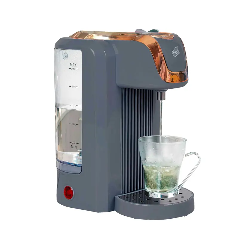 Neo Instant Hot Water Dispenser – 2.5L, Grey & Copper Finish 1