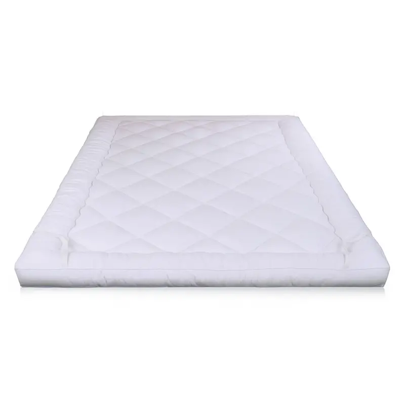 Neo King Size Memory Foam Mattress Topper – Breathable Diamond-Quilted Design With Secure Elastic Corner Straps 1