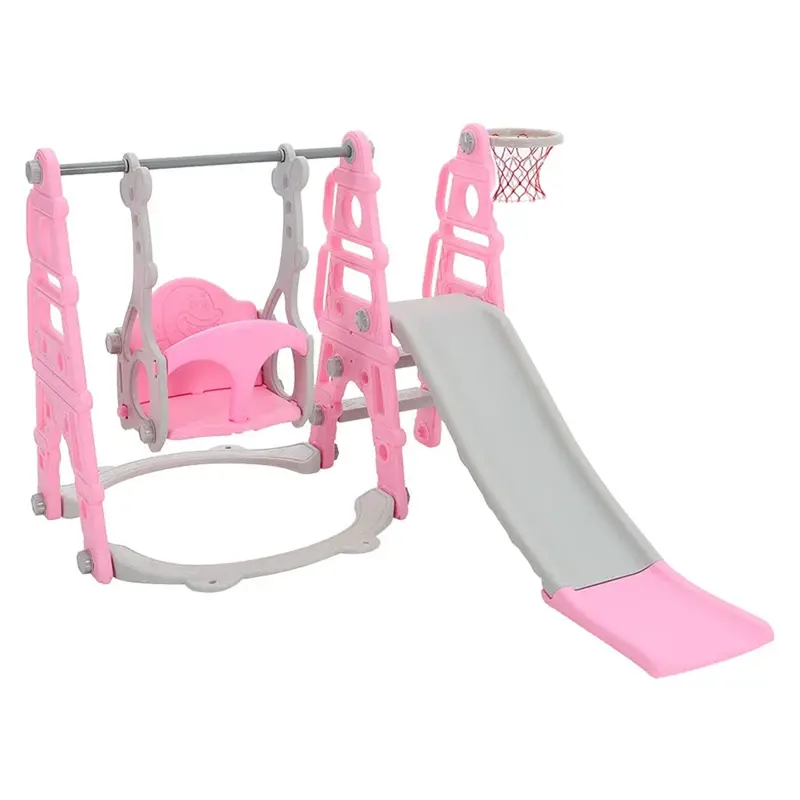 Neo Pink 4-In-1 Kids Playset – Indoor/Outdoor Toddler Activity Center 1