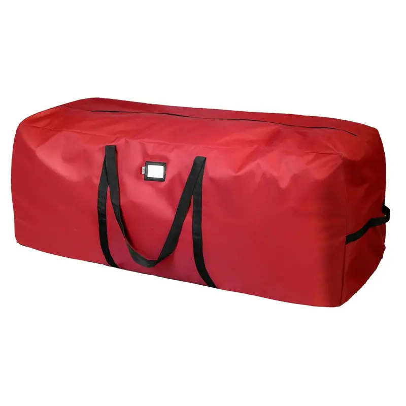 Neo Red Oversized Christmas Tree Bag – Extra-Large 9-Foot Storage Solution 1