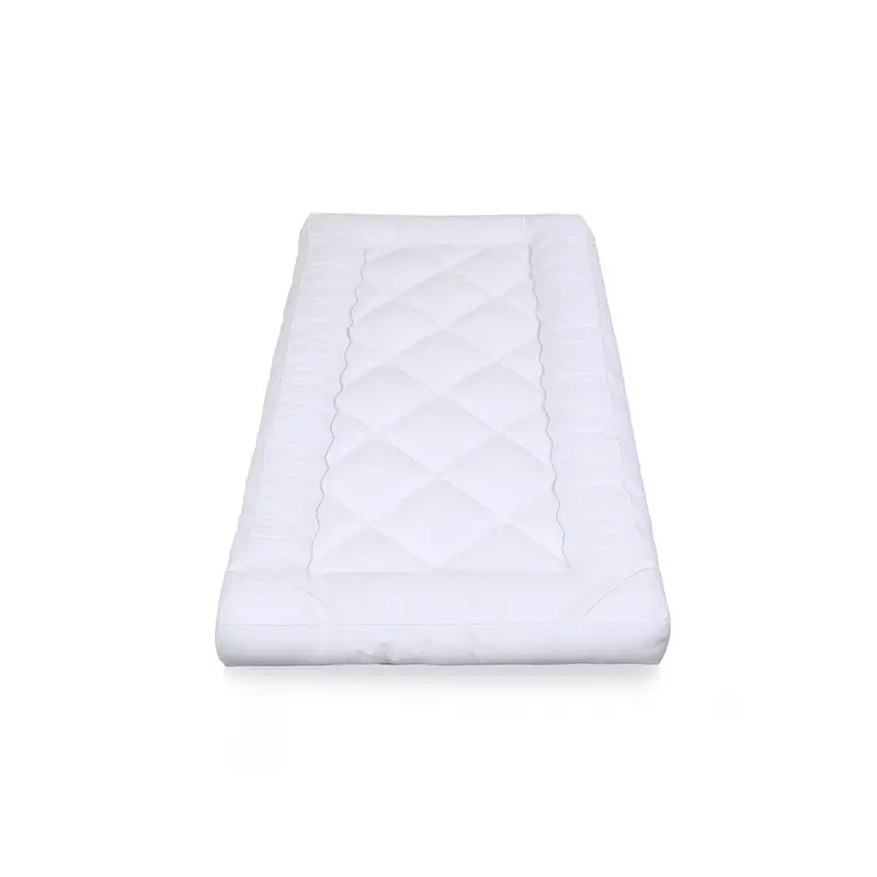 Neo Single Memory Foam Mattress Topper – Compact Supportive Layer Featuring Quilted Fabric & Secure Corner Anchors 1