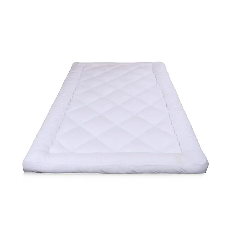 Neo Small Double Memory Foam Mattress Topper – Comfort-Focused Topper With Breathable Fabric & Elastic Grip Straps 1