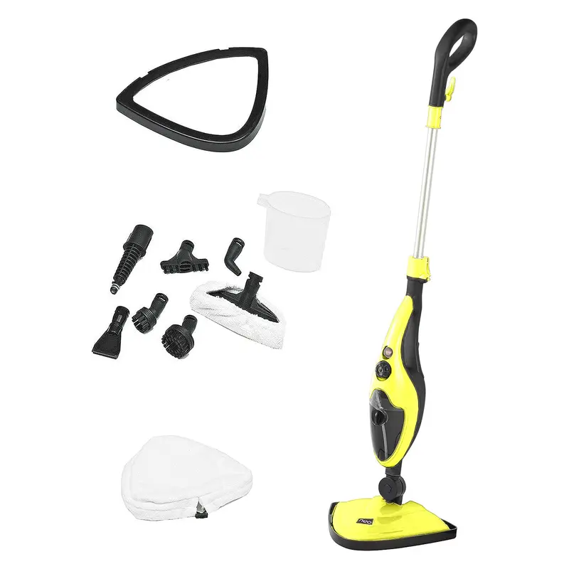 Neo Yellow Steam Mop Cleaner – 1500W 10-In-1 Hot Steam System With Hand Steamer 1