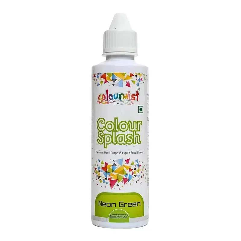 Neon Green Colourmist Food Color Spray – 200G High-Visibility Accent 1
