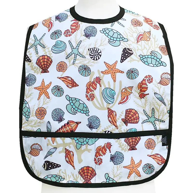 Nibble & Dribble Adjustable Baby Bibs – Nine Unique Illustrated Designs 2