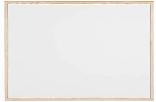 Non-Magnetic Dry-Erase Whiteboard – Wall-Mountable Office & Home Note Board With Marker Included 1