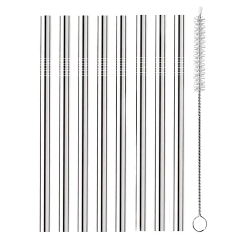 Oggi Bar Reusable Cocktail Straws Set – Eco-Friendly Drinking Accessories 1