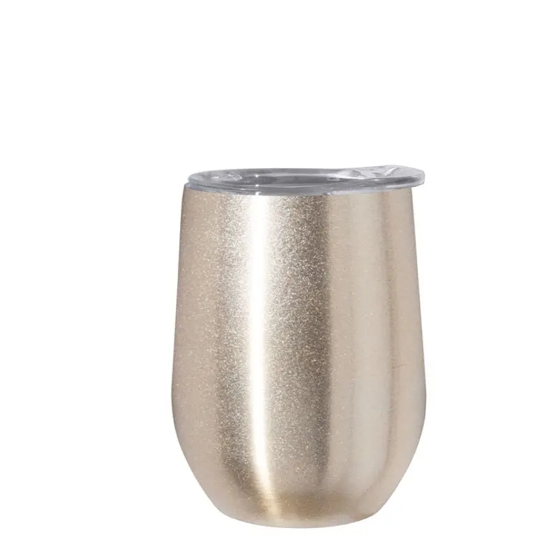 Oggi Double-Wall Wine Tumbler – 350 Ml (Gold) 1