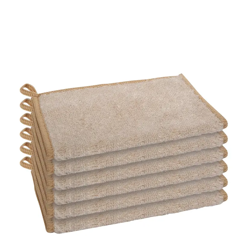 Oggi Khaki Bamboo Kitchen Towel Set – 3-Pack 1