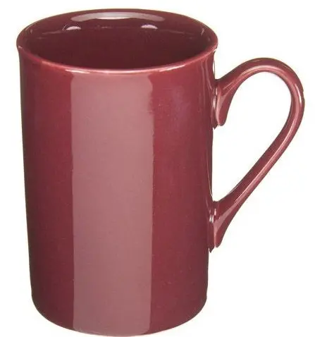 Old Amsterdam Burgundy Red Stoneware Bistro Tea Mug 1