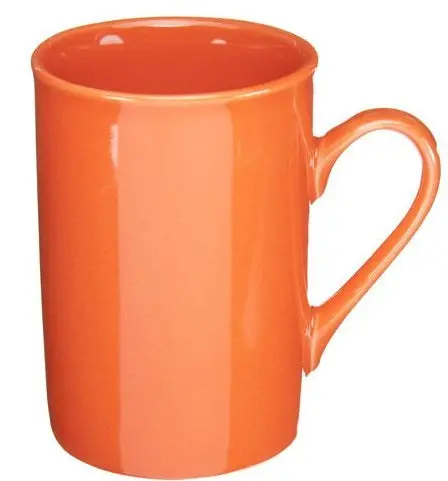 Old Amsterdam Copacabana Orange Ceramic Bistro Tea Mug 1