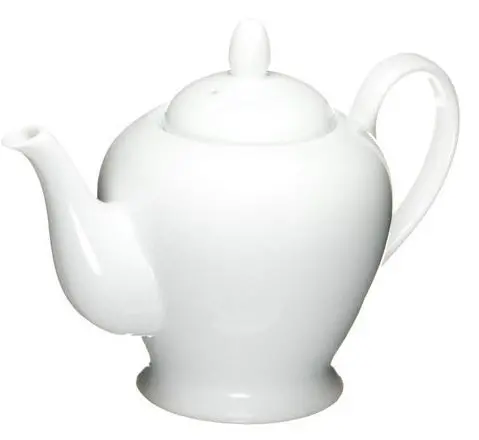 Old Amsterdam Helios 2-Cup White Porcelain Teapot 1