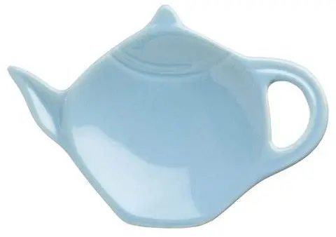 Old Amsterdam Vivian Teal Ceramic Tea Bag Holder 1