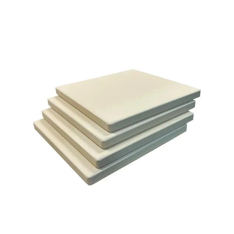 Old Stone Pizza Kitchen 4-Piece Beige Cordierite Square Pizza Stones (7.5-Inch) 1