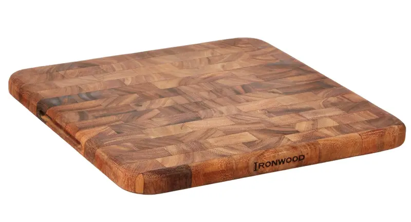 Oslo End-Grain Acacia Wood Square Utility Board 1