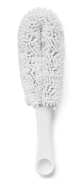 Outset All-Purpose Cleaning Sponge Brush – Durable Nylon Bristles 1
