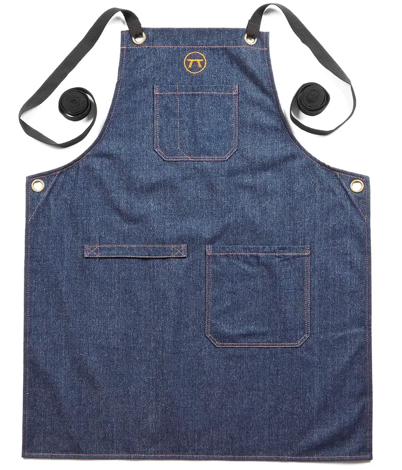 Outset Blue Denim Grill Apron – Universal One-Size Design 1