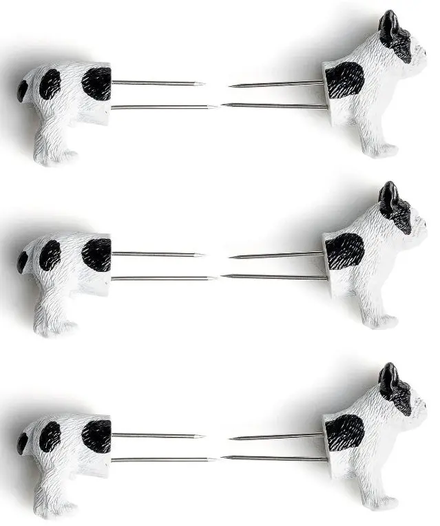 Outset Frenchie Corn Holders – 8-Piece Fun & Functional Grilling Accessories 1