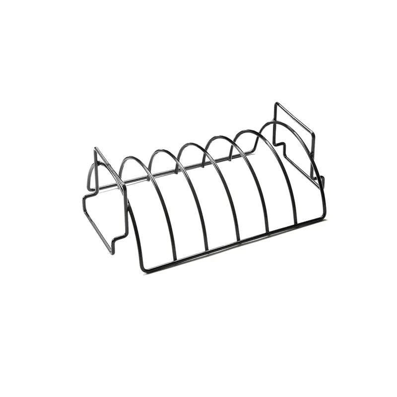 Outset Reversible Roast & Rib Rack – Non-Stick Dual-Function Roasting Tool 1
