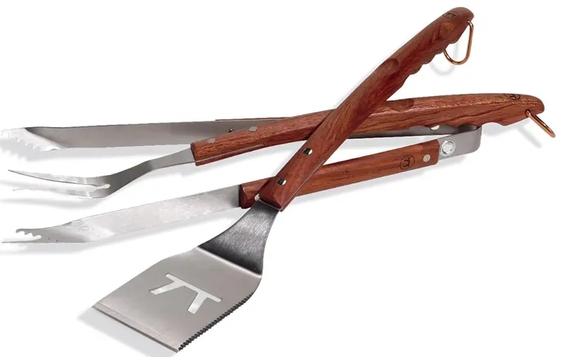 Outset Rosewood Premium Barbecue Tool Collection 1