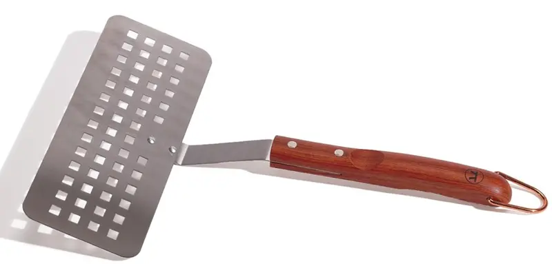 Outset Rosewood Slotted Fish Grilling Spatula 1