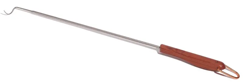 Outset Rosewood Stainless Steel Meat Hook (20 Inches) 1