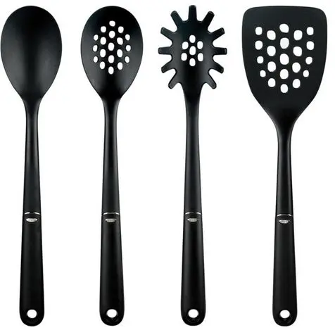 Oxo 4-Piece Kitchen Essential Tool Set – Ergonomic Cooking Utensils 1