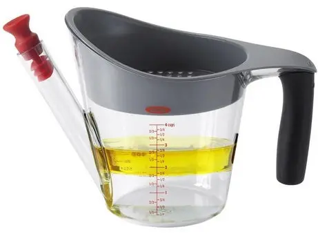 Oxo Good Grips 4-Cup Fat Separator For Clear Broths And Stocks 1