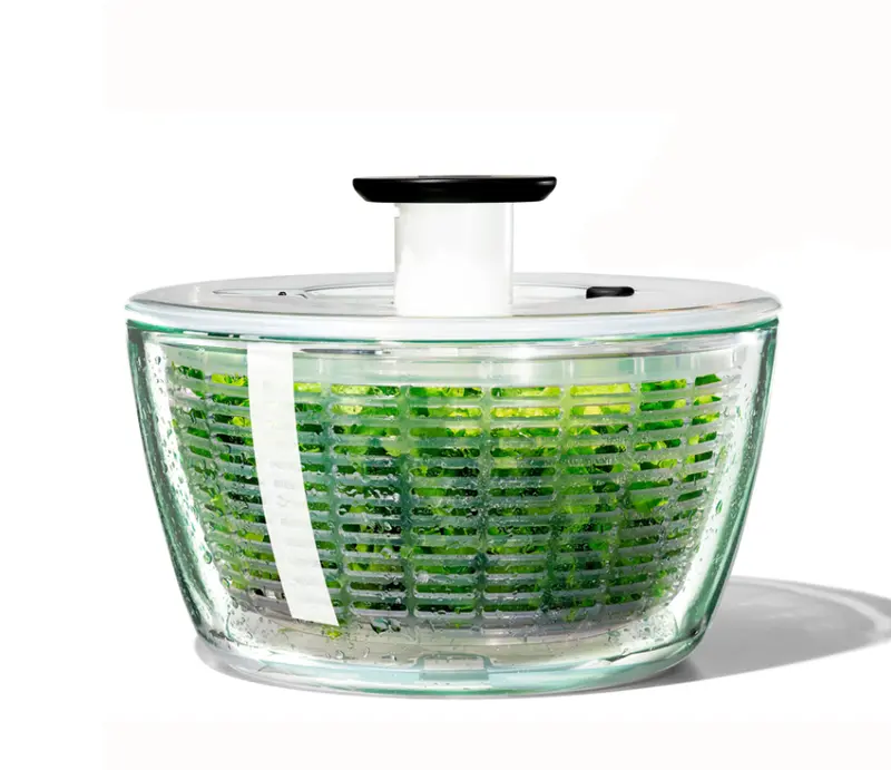 Oxo Good Grips Glass Salad Spinner With Brake System 1