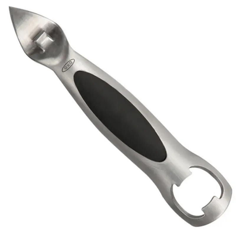 Oxo Steel Bottle Opener With Comfort-Grip Handle 1
