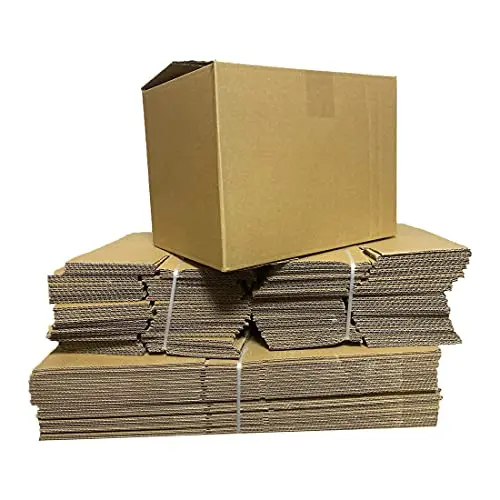 Pack Of 25 Royal Mail-Approved Kraft Cardboard Shipping Boxes – Assorted Sizes (5X5X5 To 12X9X9 In) For E-Commerce, Gifting & Storage 1
