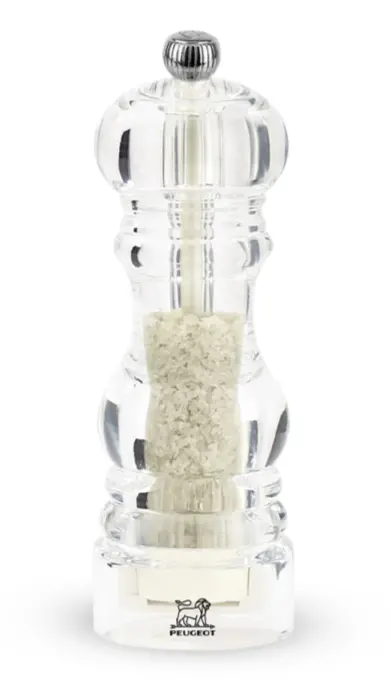 Peugeot Nancy Acrylic Wet-Salt Compatible Mill – 18 Cm (7") 1