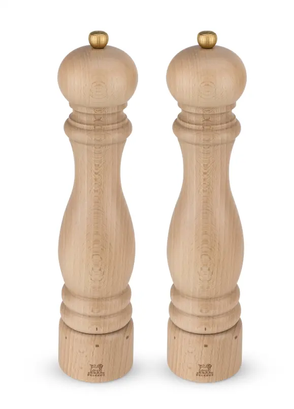 Peugeot Paris U'Select Natural Wood Salt & Pepper Grinder Set (12" / 30 Cm) 1