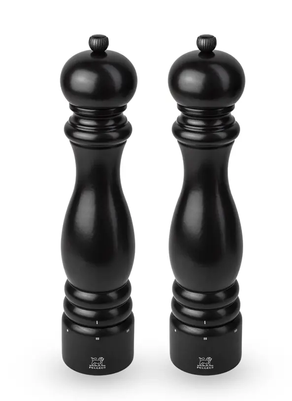 Peugeot Paris U'Select Satin Black Salt & Pepper Mill Set (12" / 30 Cm) 1