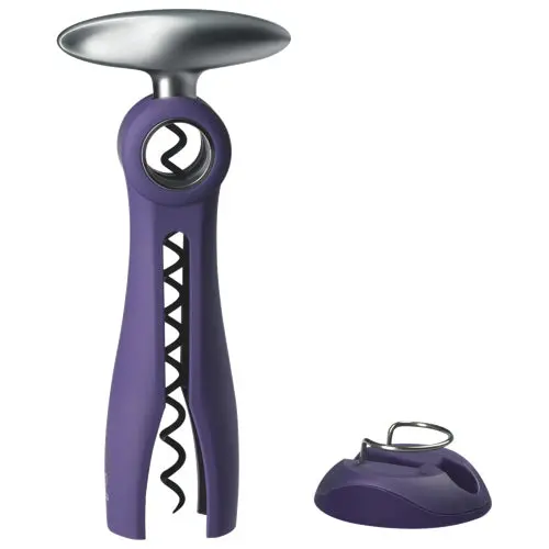 Peugeot Salma Purple Foil Cutter And Corkscrew Combo Tool 1