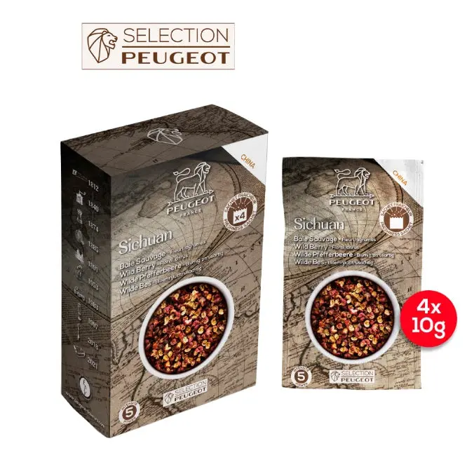 Peugeot Sichuan Red Peppercorns From China – 40G 1