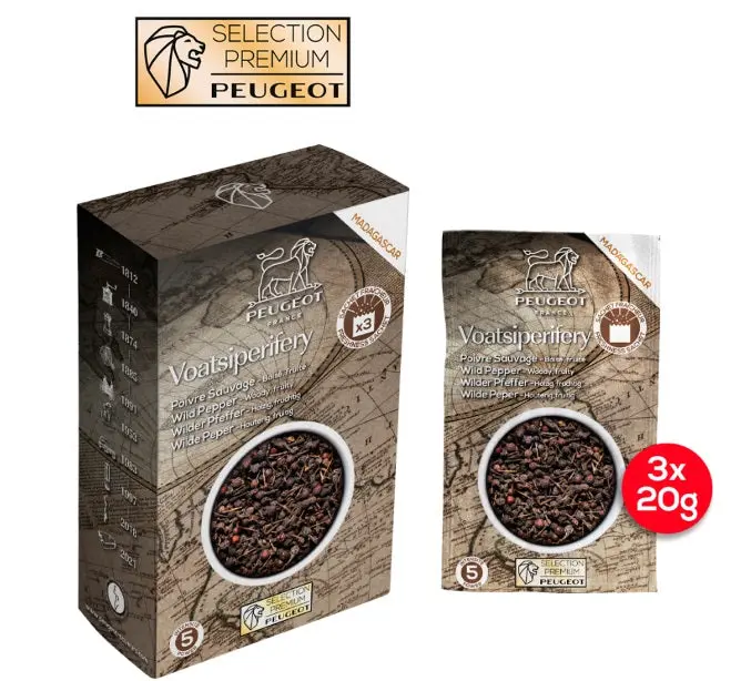 Peugeot Voatsiperifery Wild Madagascar Peppercorns (60 G) 1