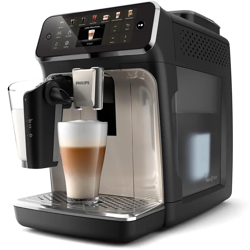 Philips 4400 Series Fully Automatic Espresso Machine With Lattego Milk System 1