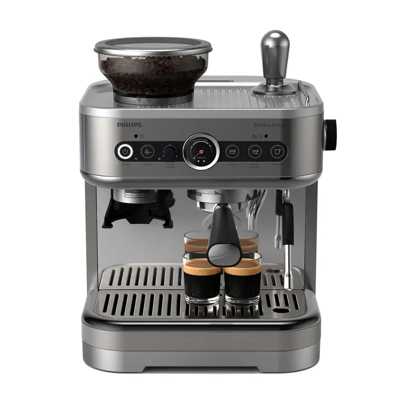 Philips Barista Brew Semi-Automatic Espresso Machine (Single-Bean) 1