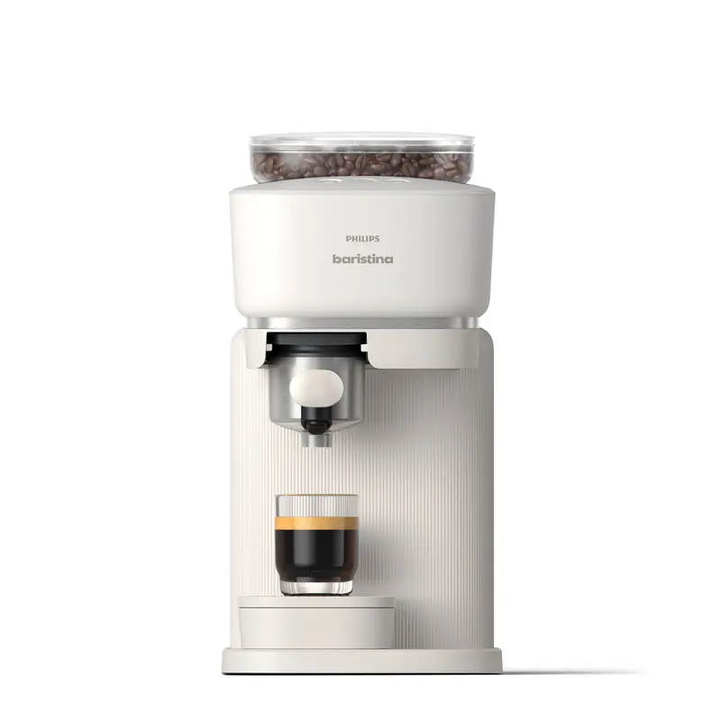 Philips Baristina Espresso Machine – Milky White 1