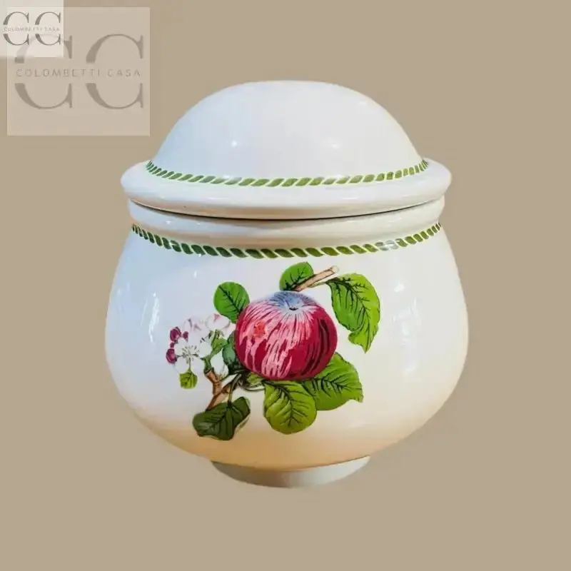 Pomona Border Sugar Bowl – Portmeirion Ceramic 1
