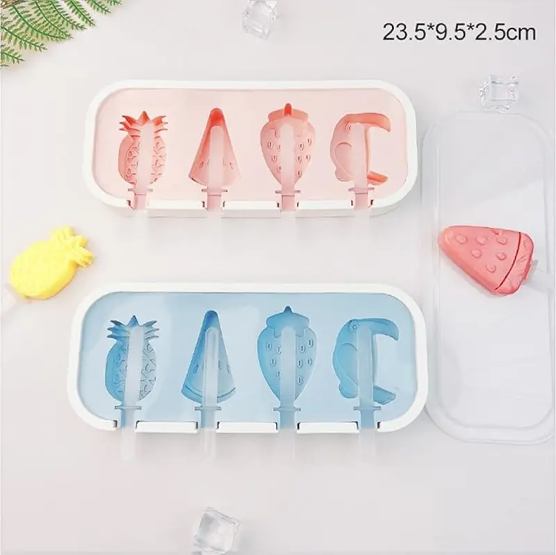 Popsicle Mold Set – Design 2: Vibrant Frozen Treat Mold – Cm151 1